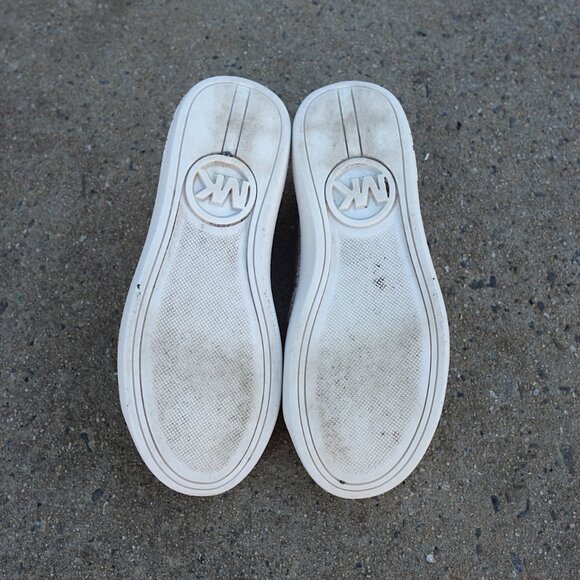 Michael Kors MK Glitter Logo Low Top Sneakers Youth 1 - Picture 9 of 9